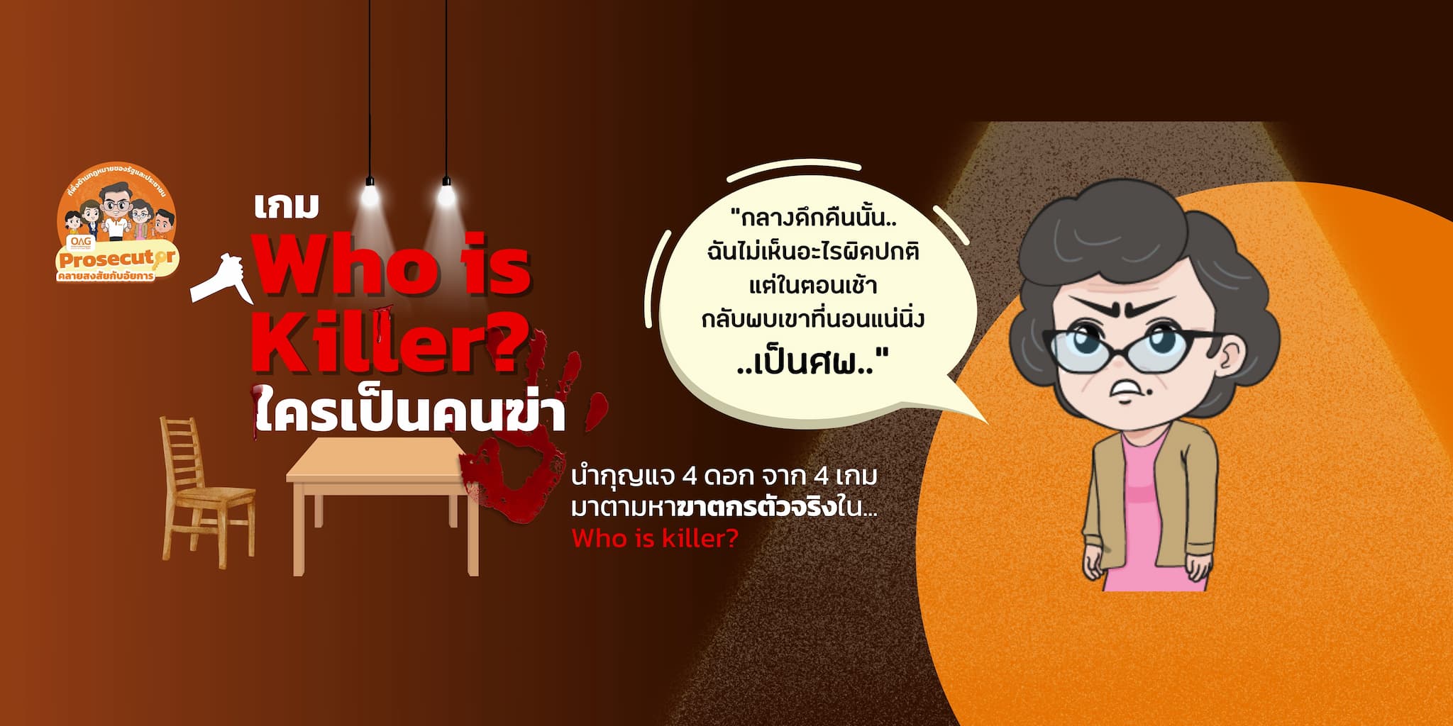 Who is Killer คนไหนใครฆ่า?